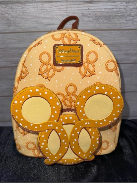 Disney Handbags - Loungefly Disney Pretzel Mickey Mini Backpack